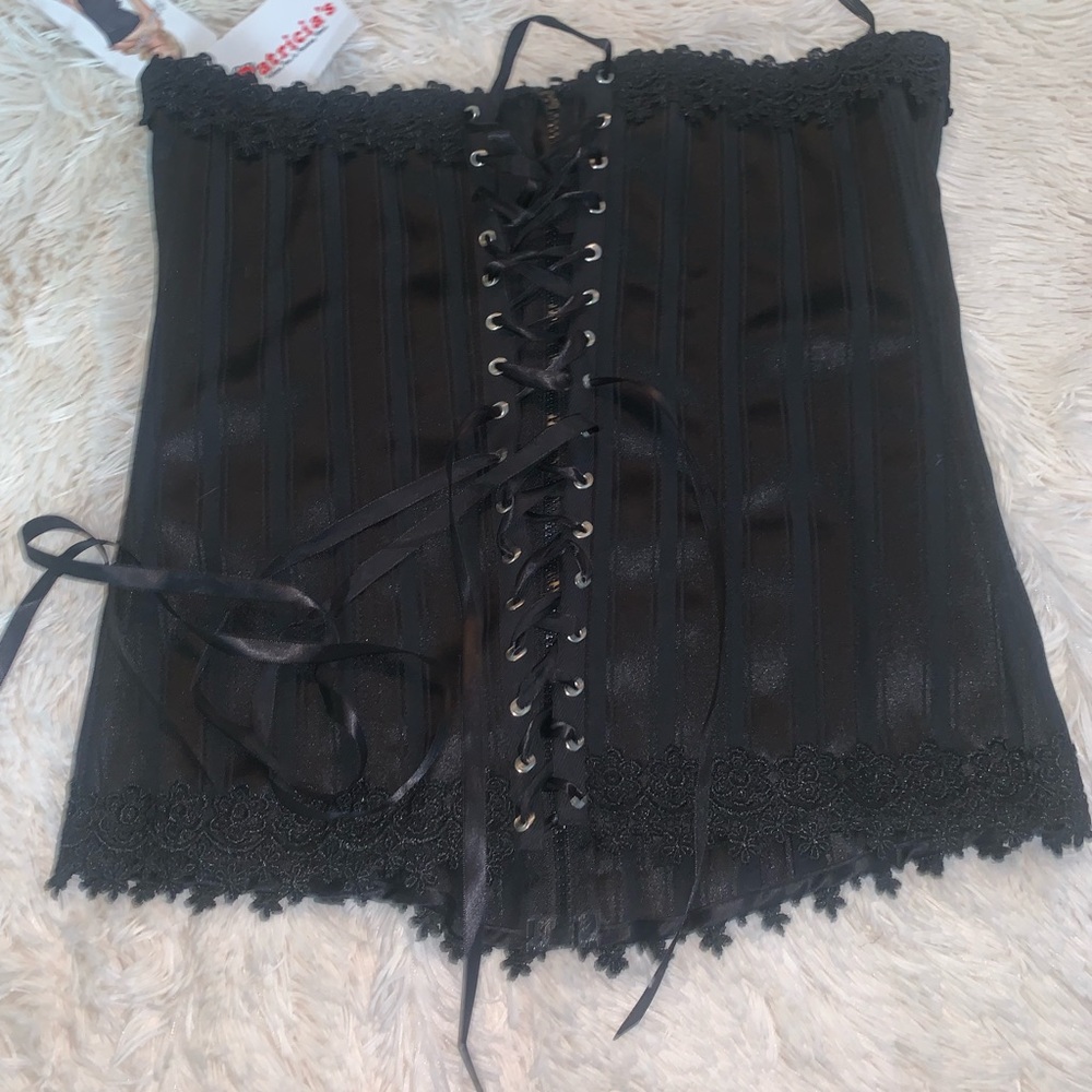 Lace up corset